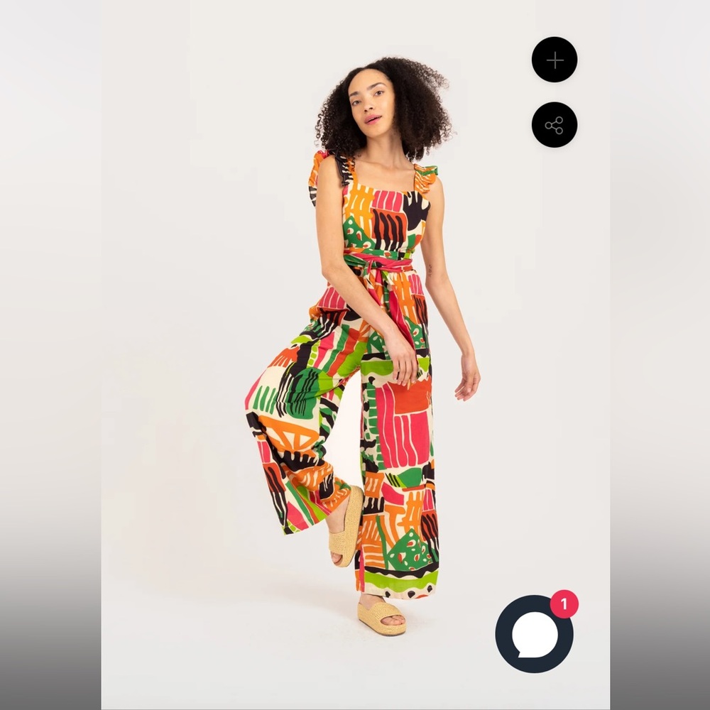 Anthropologie Bel Kazan jumpsuit
